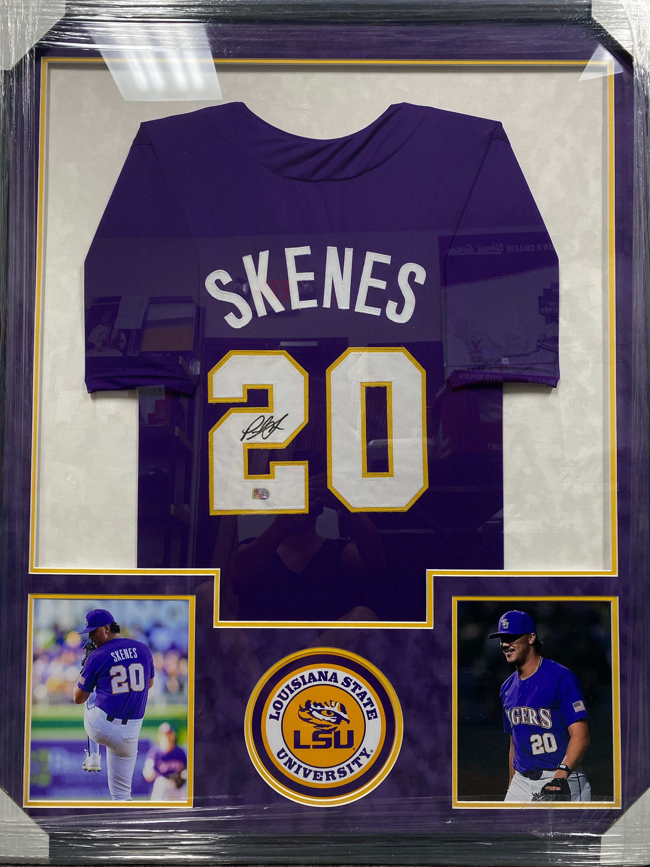 Paul Skenes Framed Jersey | Pro Dreams
